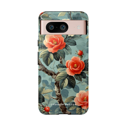 Vintage Floral Romance Google Pixel 8 - Tough Phone Case