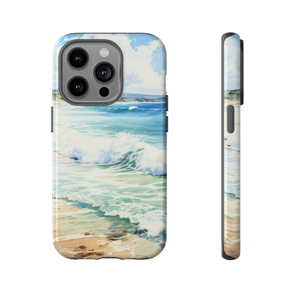 Serene Coastal Watercolors - iPhone Case