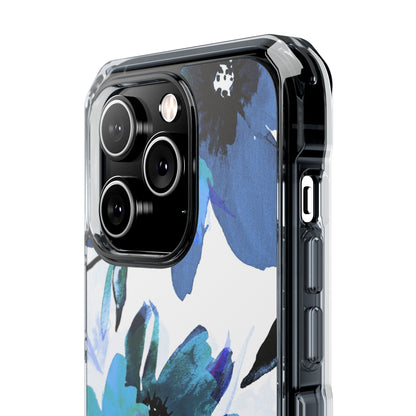 Blue Blossom Radiance iPhone 14 Pro Case - Impact