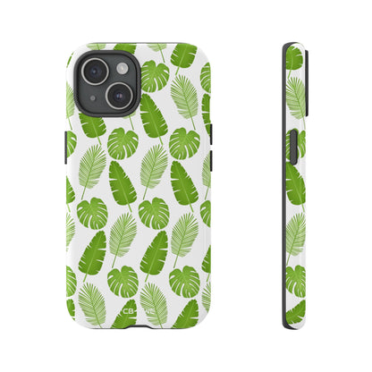 Tropical Leaf Harmony - iPhone Case