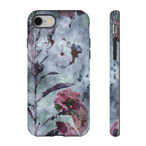 Monochrome Roses, Peonies & Asters - Protective Phone Case