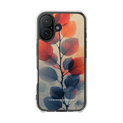 Ethereal Leaf Harmony iPhone 16 - Clear Impact Phone Case