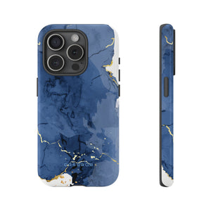 Timeless Blue Watercolor - Protective Phone Case