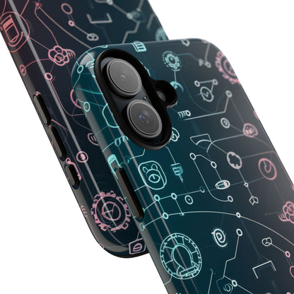 Digital Circuit Flow iPhone 16 - Tough
