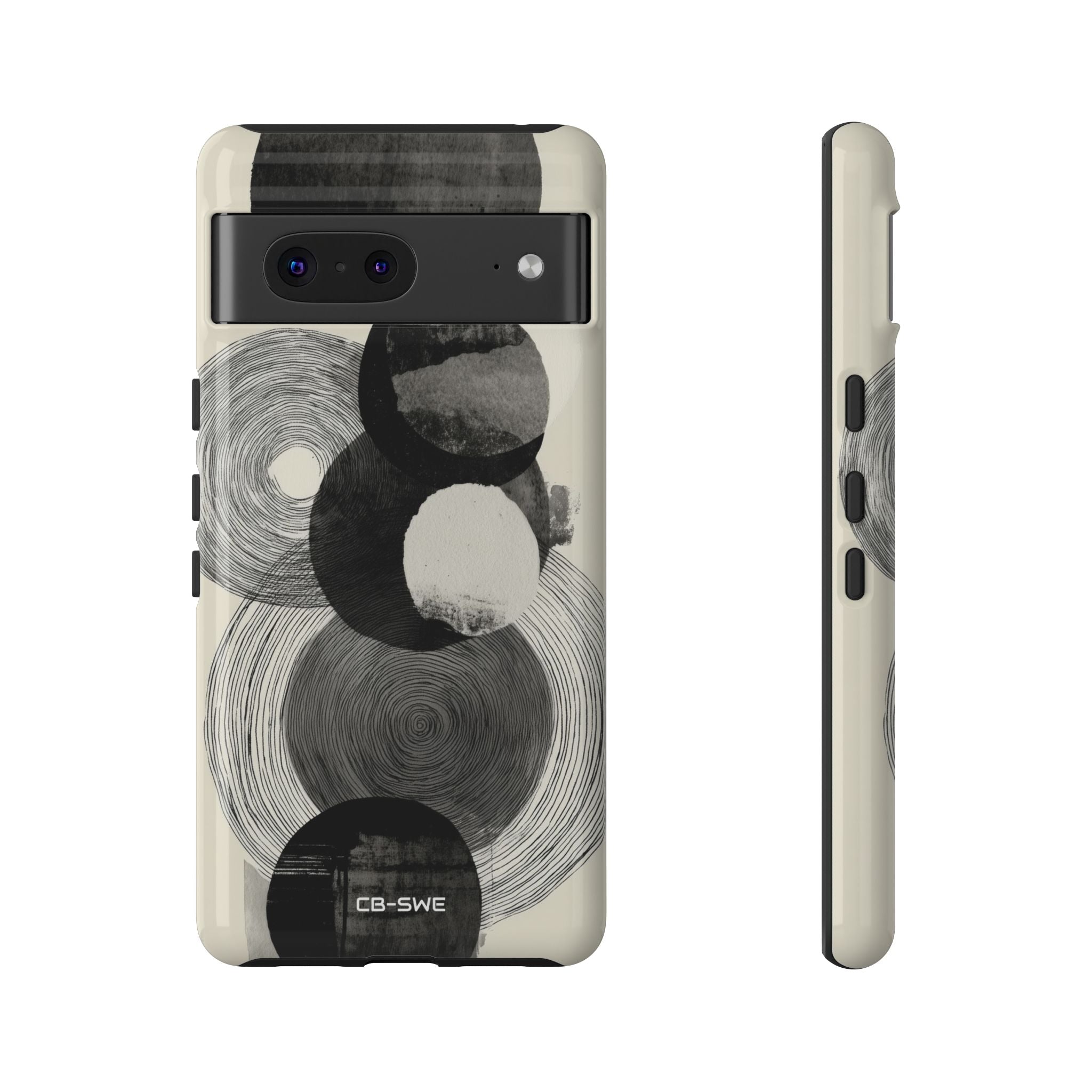 Circles Embrace Lines - Google Pixel Case