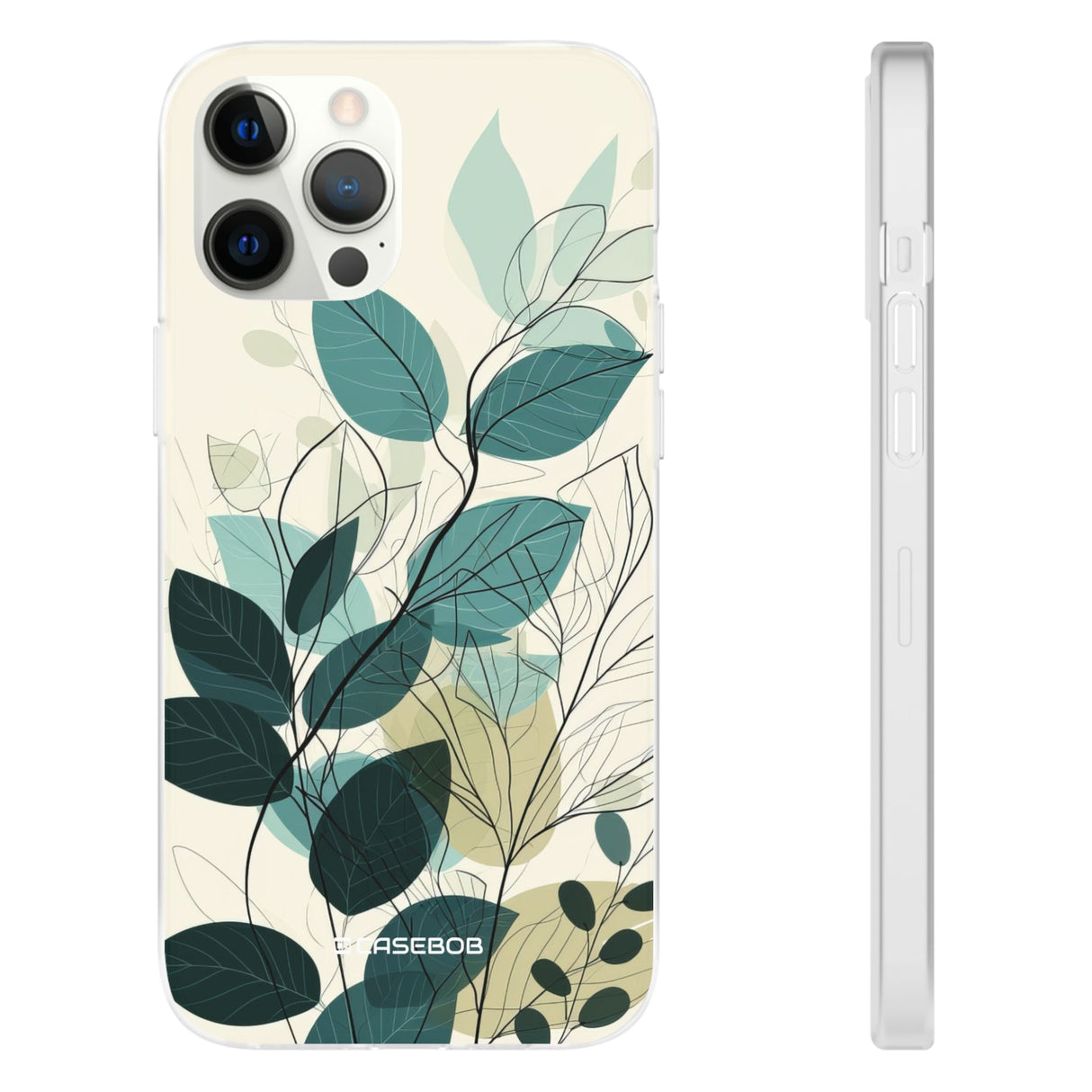 Teal Tranquility | Flexible Phone Case for iPhone