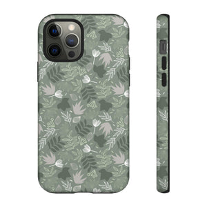 Jungle Green Leaf - Protective Phone Case