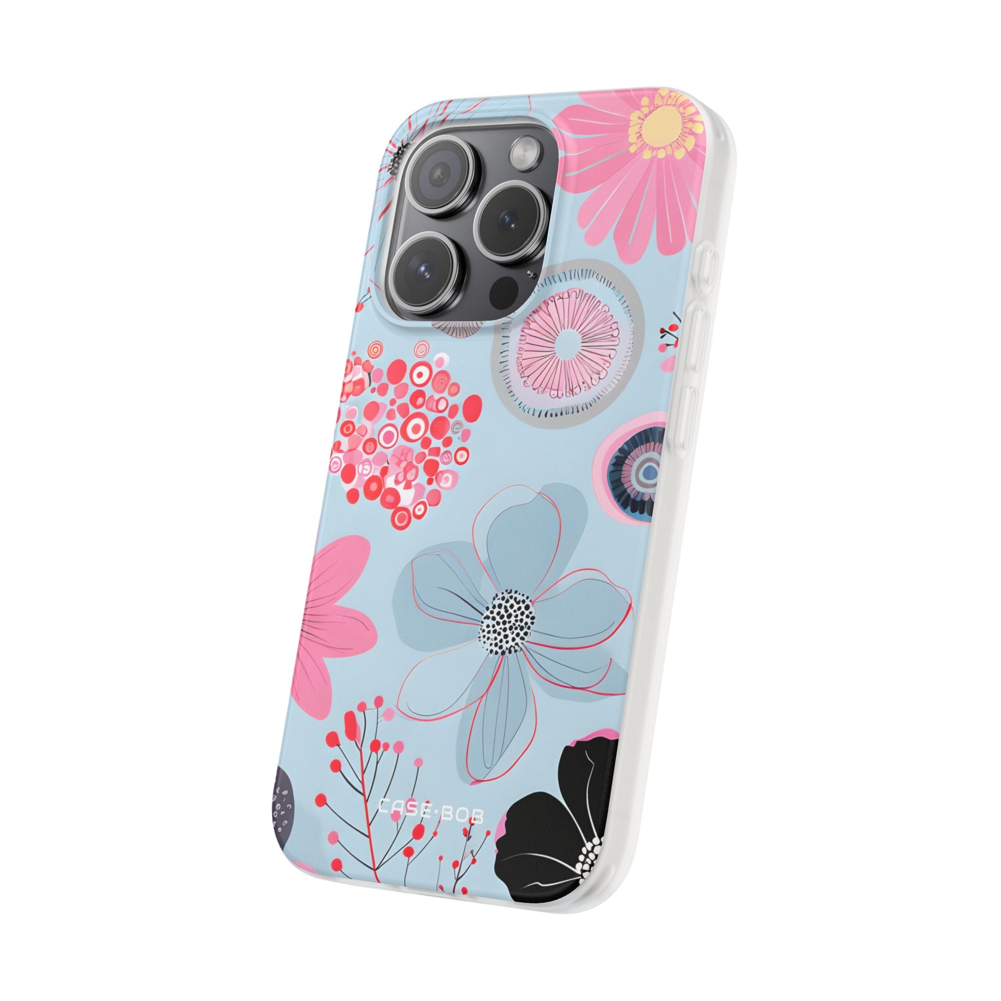 Bloom Whirl iPhone 15 Pro Case - Soft