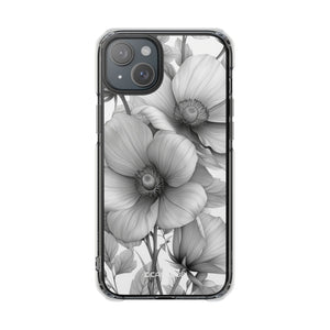 Zeitlose Eleganz – Handyhülle für iPhone (Clear Impact – Magnetisch)