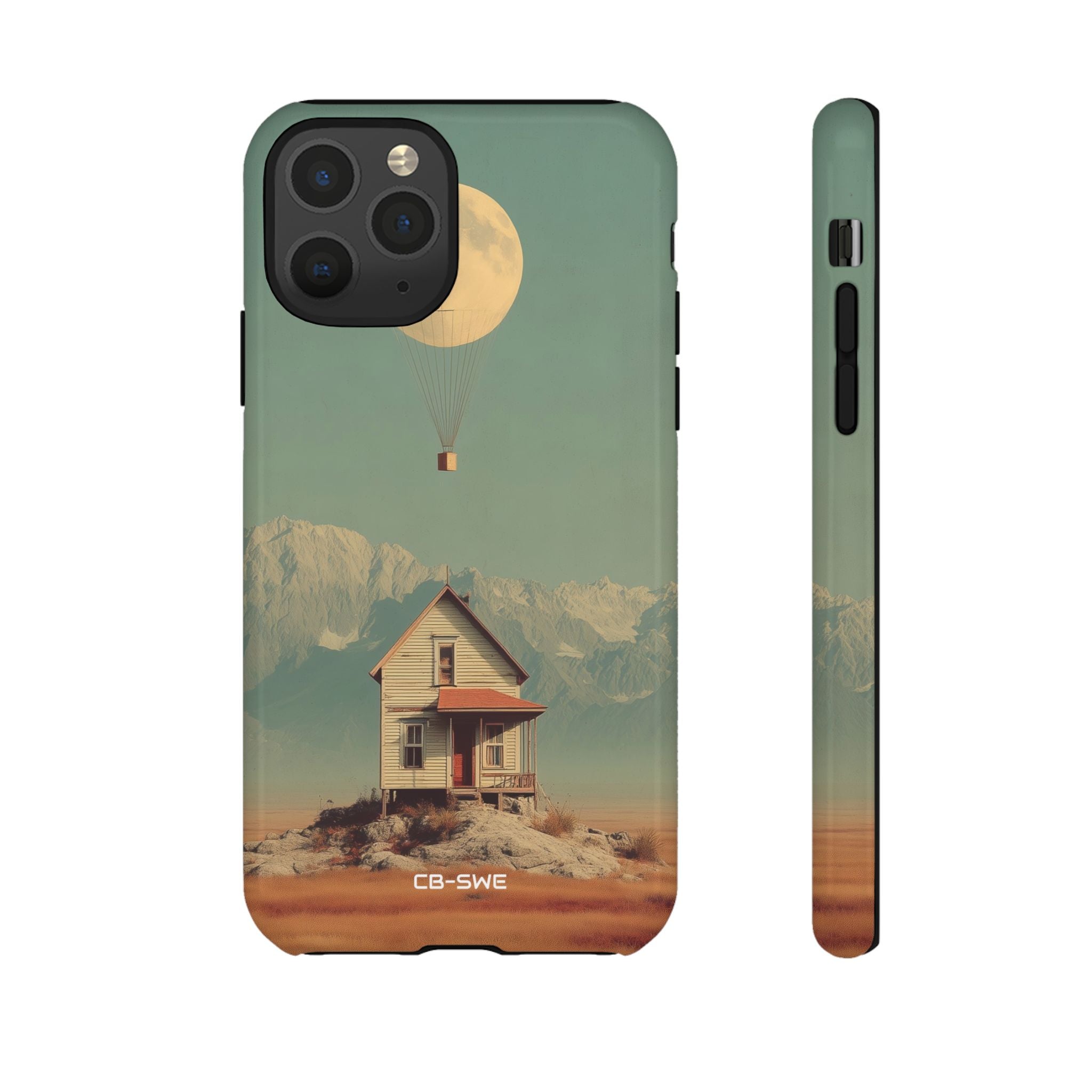 Moon Hovers Low - iPhone Case