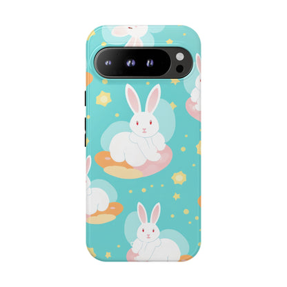 Bunnies Float Dreamily - Google Pixel Case