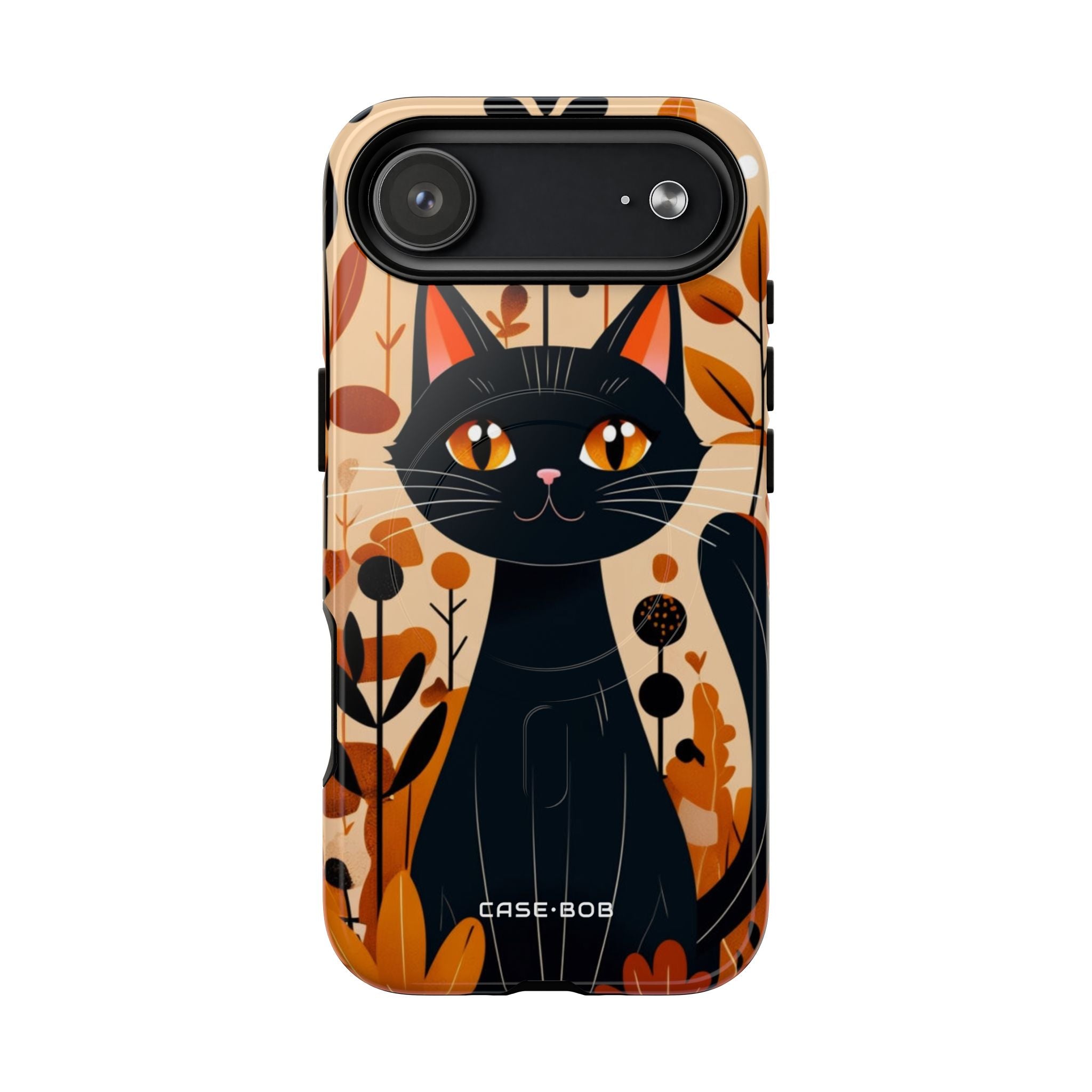 Black Cat Glow iPhone 17 Air Case - Tough+