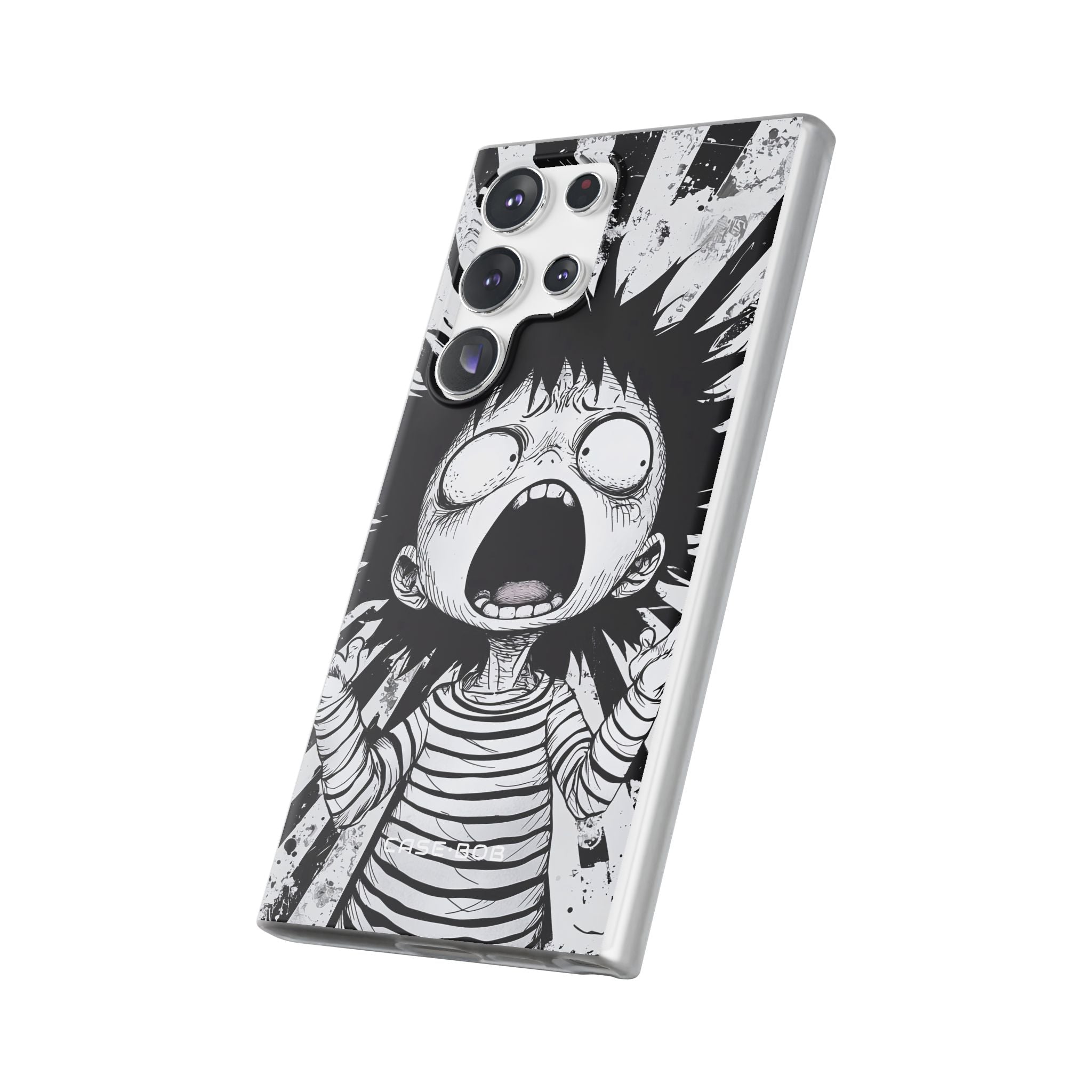 Screaming Stripes Samsung S23 Ultra Case - Soft