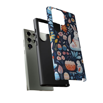 Bunnies Play Among Flowers - Samsung Case