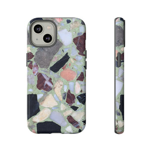 Terrazzo in Green - Protective Phone Case