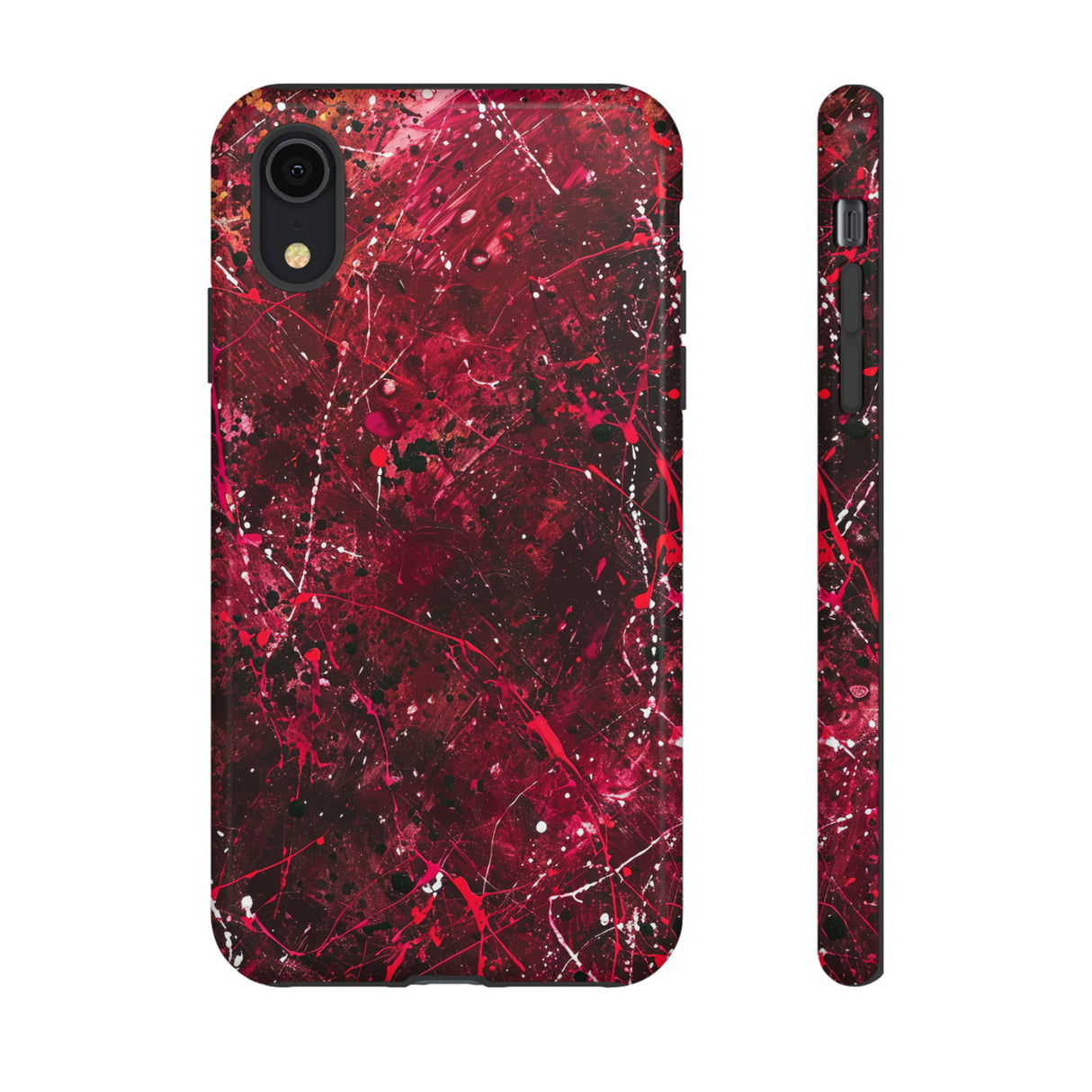 Crimson Splatter Dynamic - Protective Phone Case