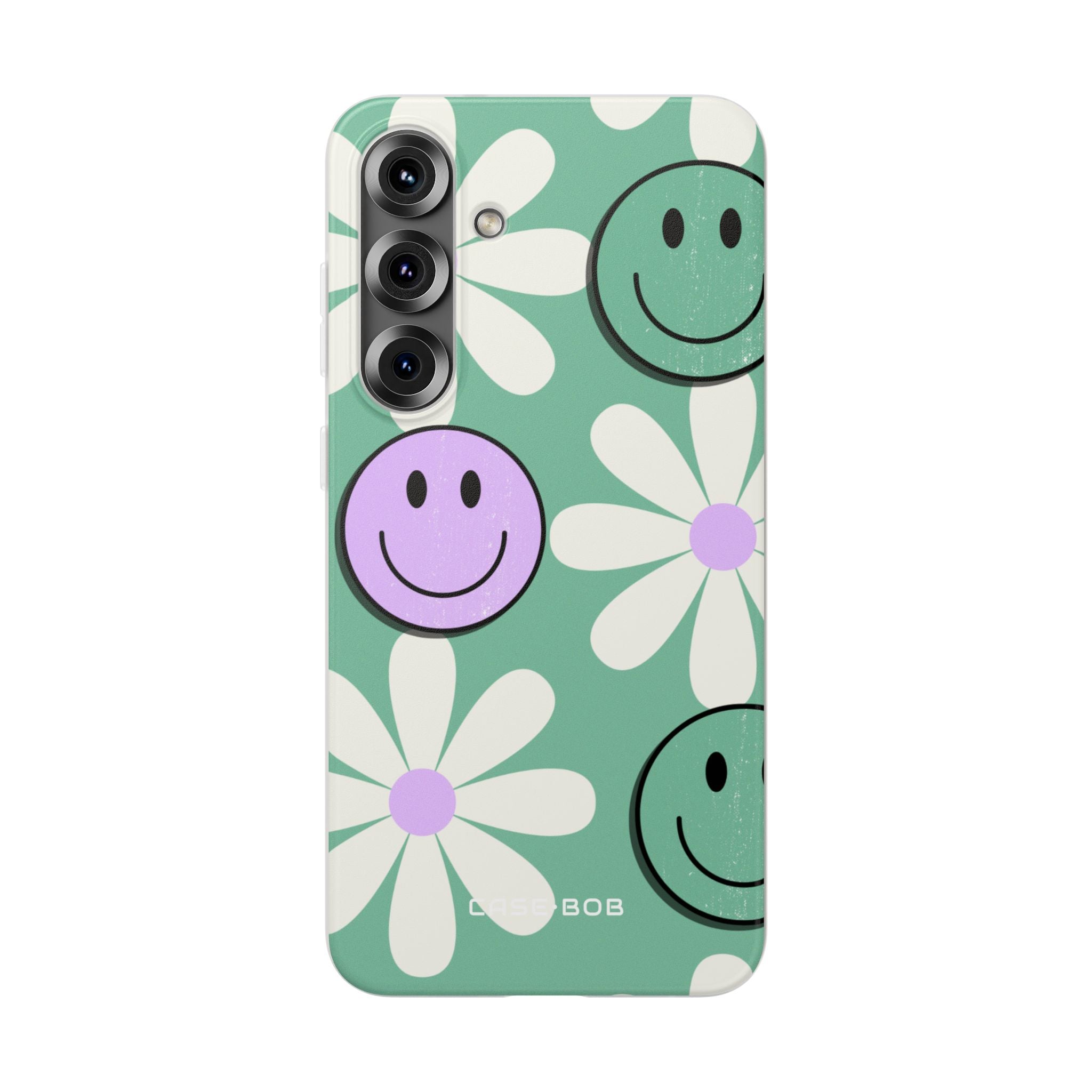 Smiley Bloom Samsung S25 Plus Case - Soft