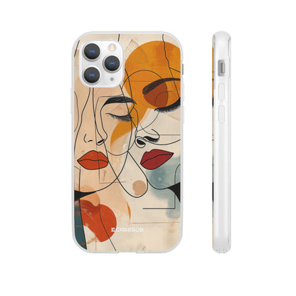 Serene Overlap | Flexible Phone Case for iPhone