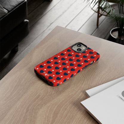 Hearts Dance Bright - iPhone Case