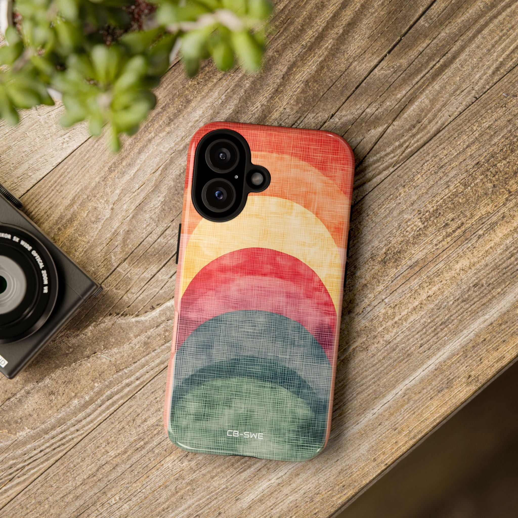 Warm Arches Embrace - iPhone Case