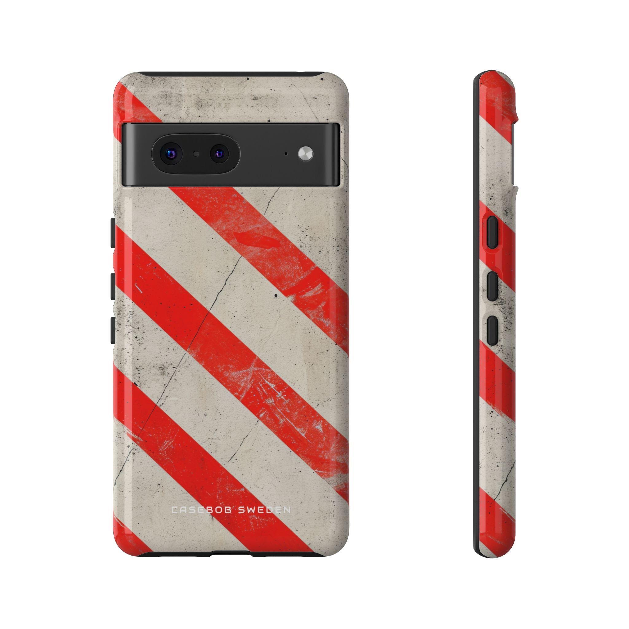 Striker Crimson Stripes Google Pixel 7 - Tough Phone Case