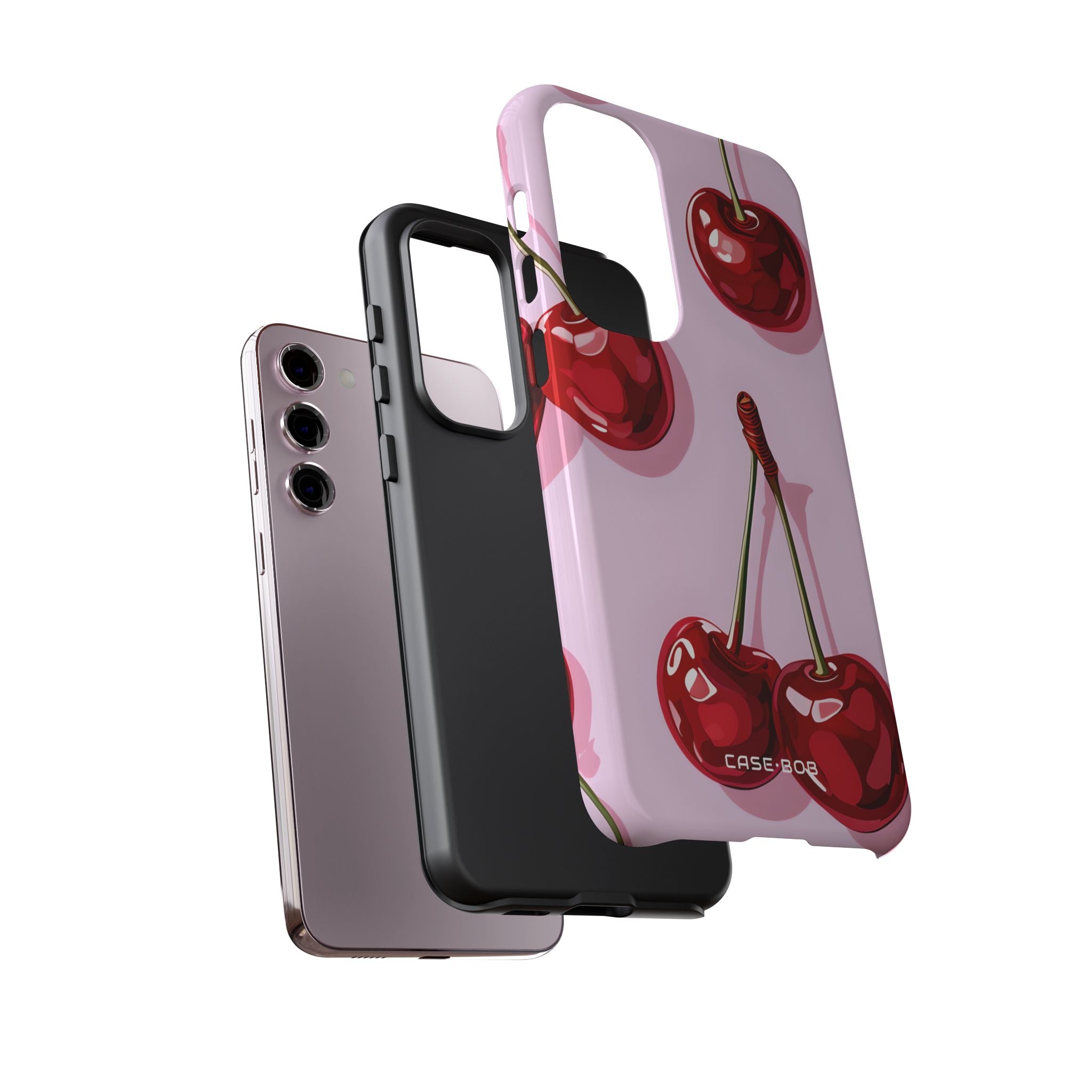 Glossy Cherry Burst Samsung S23 Plus Case - Tough