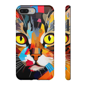 Abstract Kitty Palette Samsung Case (Protective)