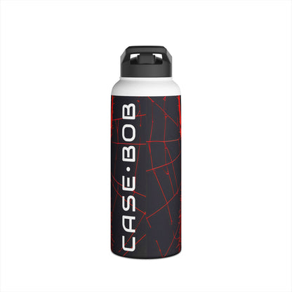 Crimson Spiderweb - Stainless Steel Water Bottle
