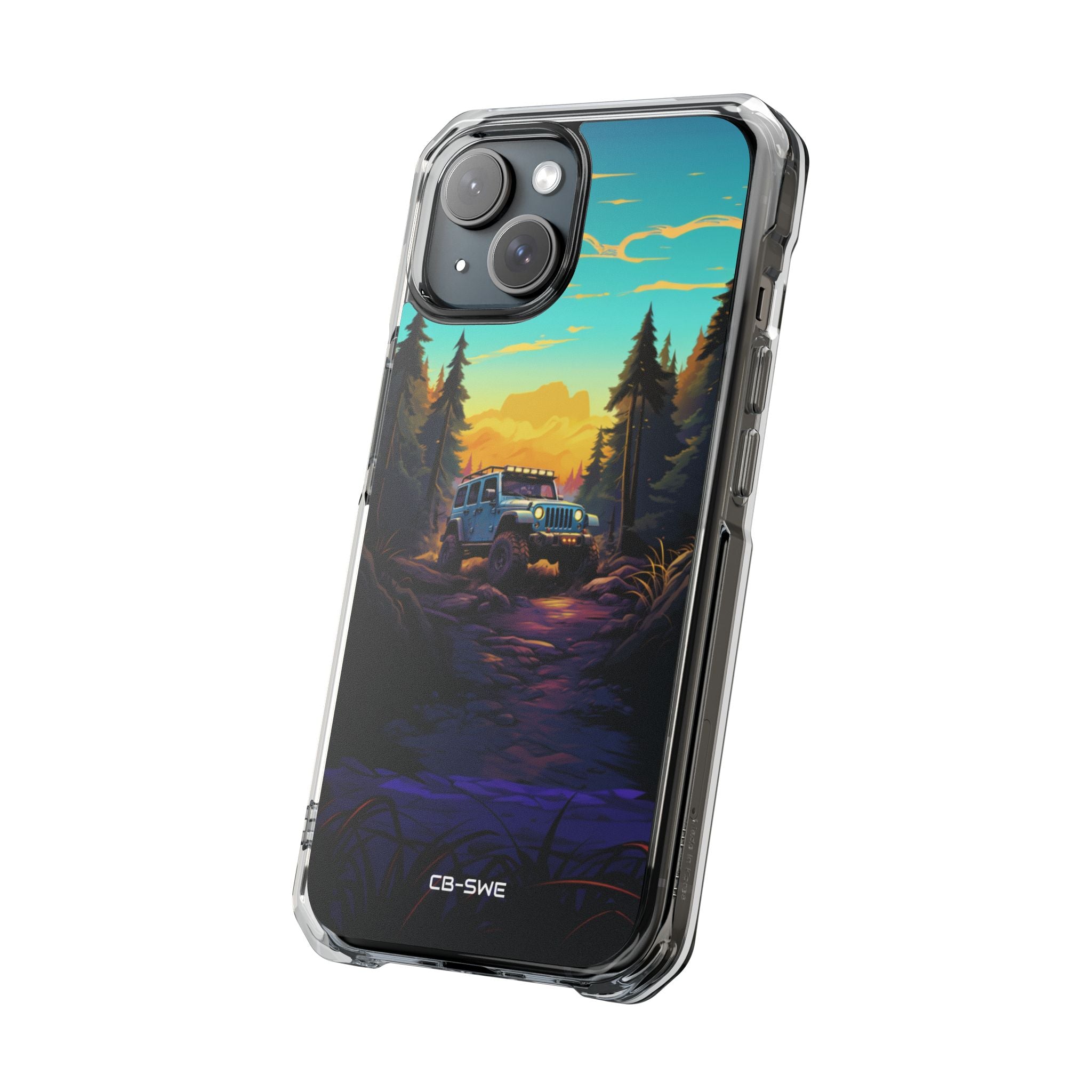 Sunset Adventure Trail iPhone Case - Impact