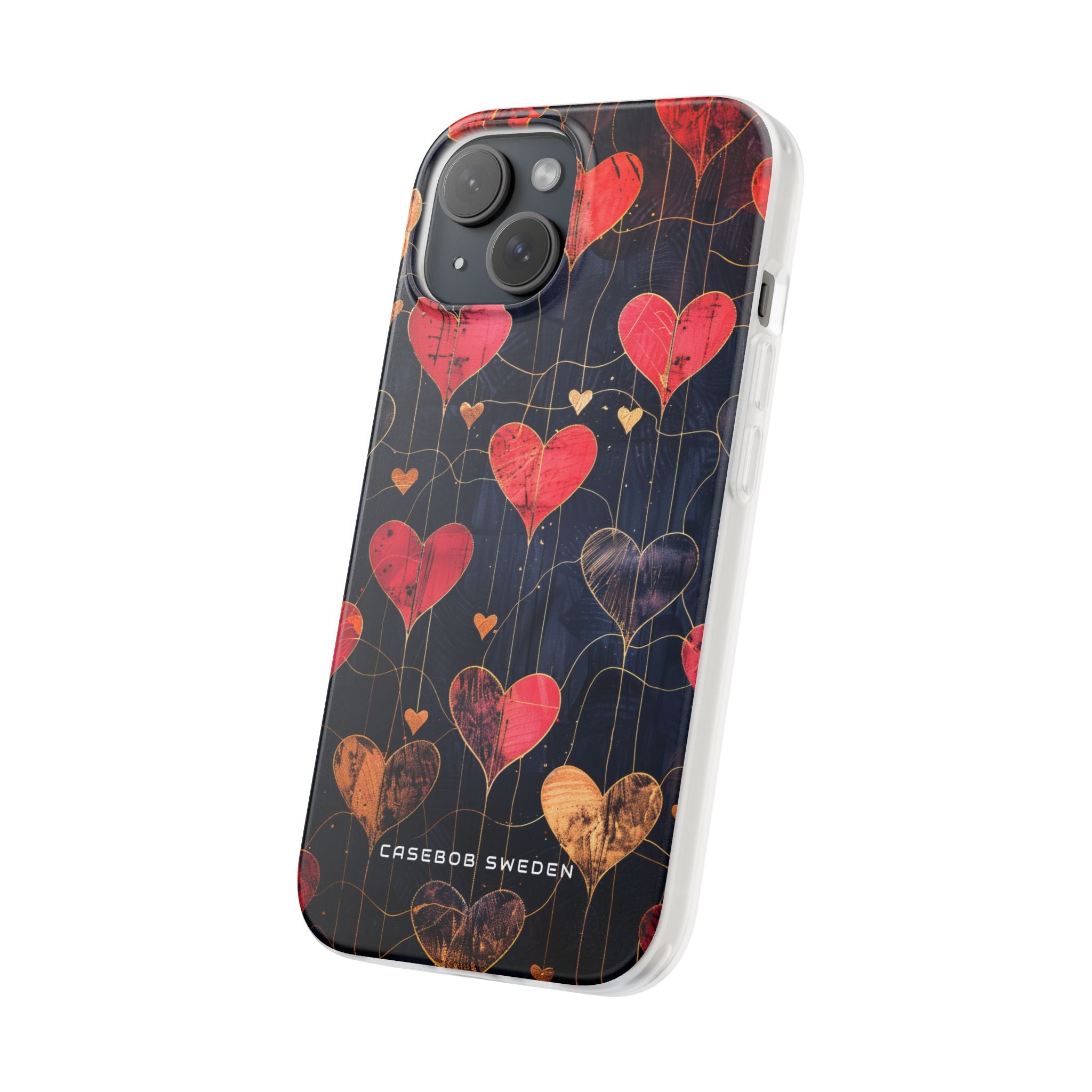 Gradient Heartflow Harmony iPhone 15 - Flexi Phone Case