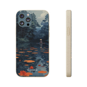 Tranquil Lotus Serenity | Biodegradable Phone Case