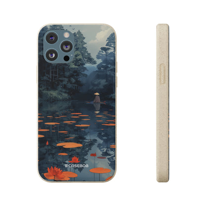 Tranquil Lotus Serenity | Biodegradable Phone Case