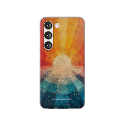 Sunburst Energy - Flexi Samsung S23 Phone Case