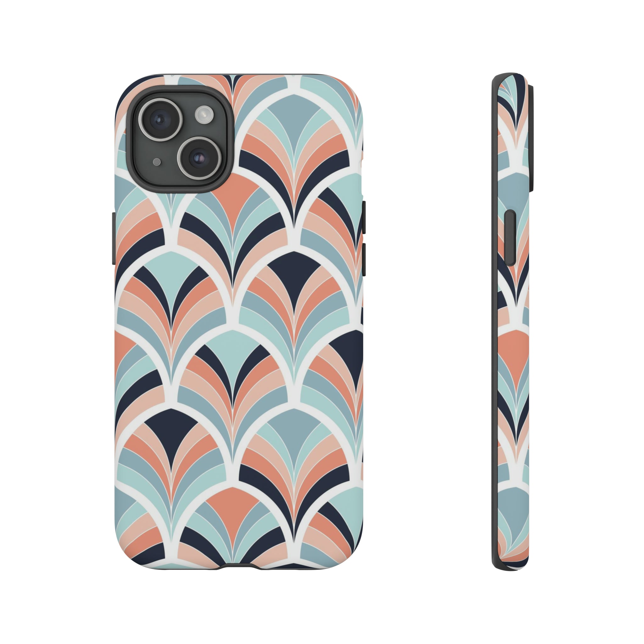 Baby Blue Retro - Protective Phone Case