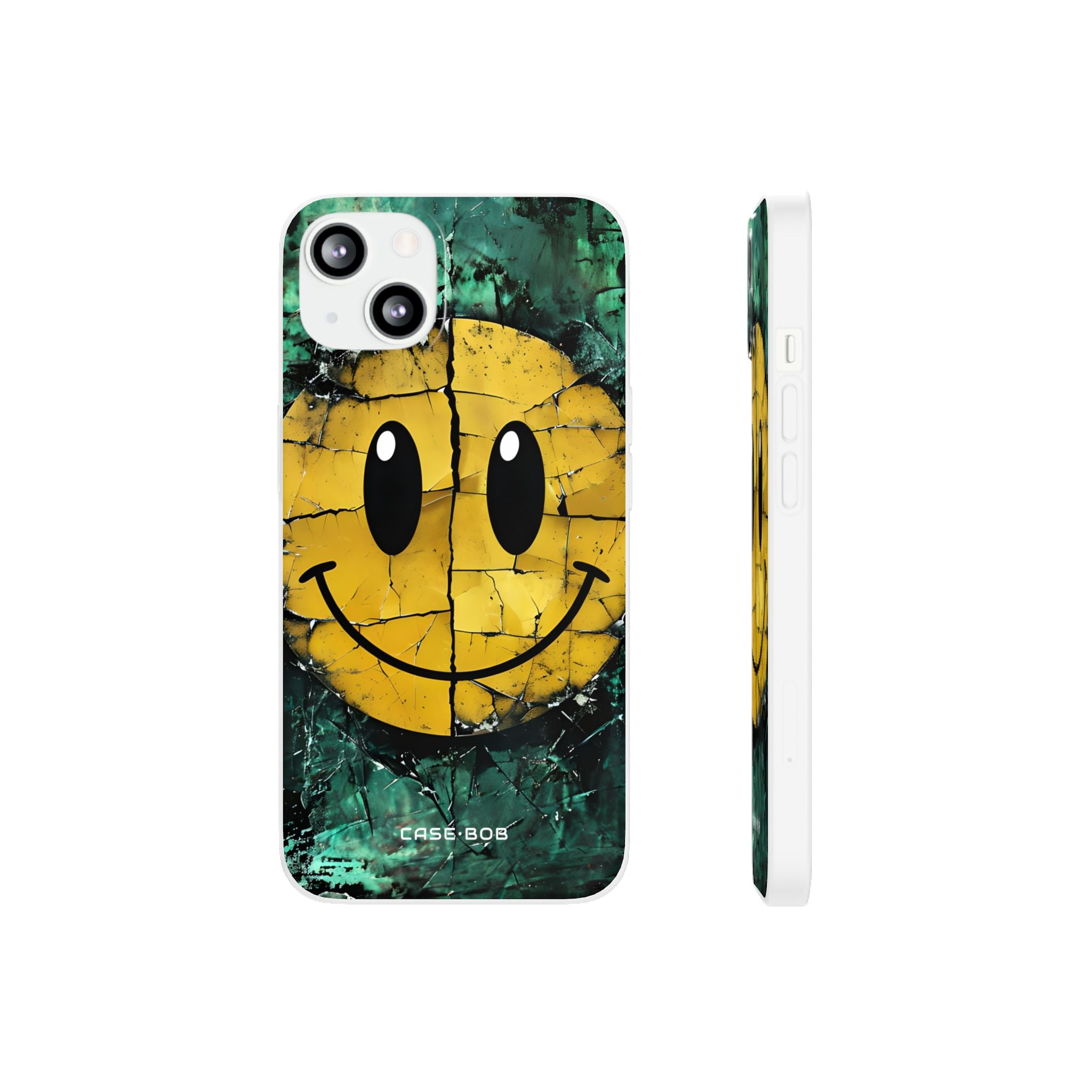 Cracked Smiley iPhone 13 - Soft
