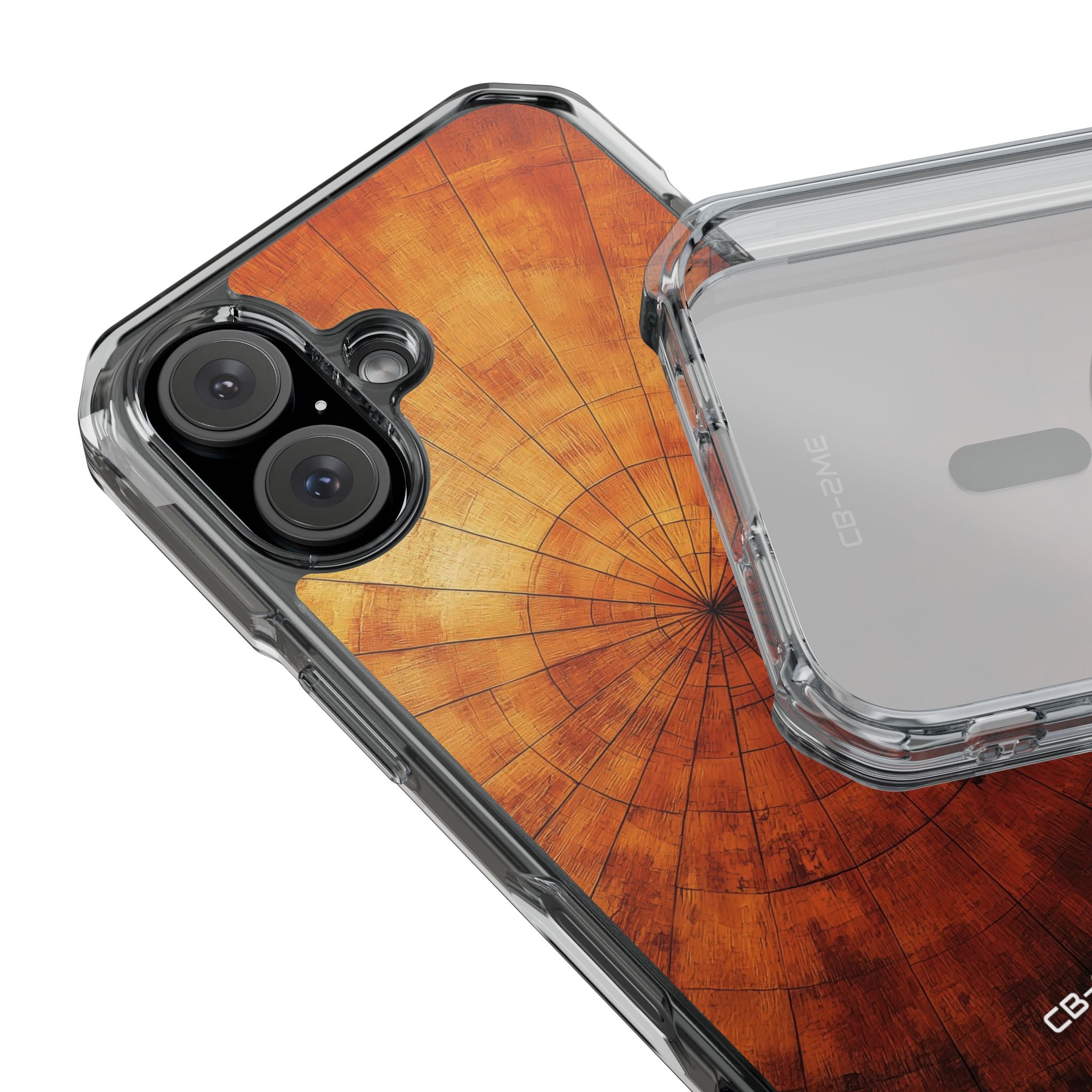 Warm Wood Swirls iPhone Case - Impact