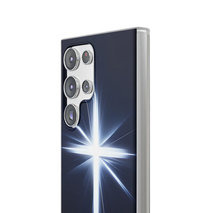 Glowing Crossburst Samsung S23 Ultra Case - Soft