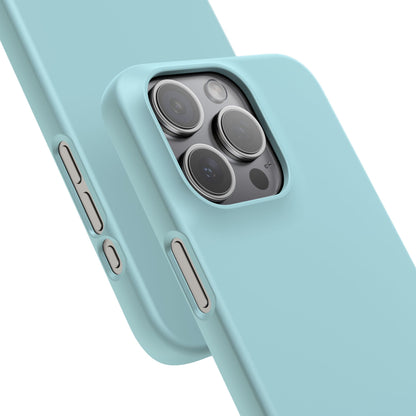 Powder Blue iPhone 15 - Slim Phone Case