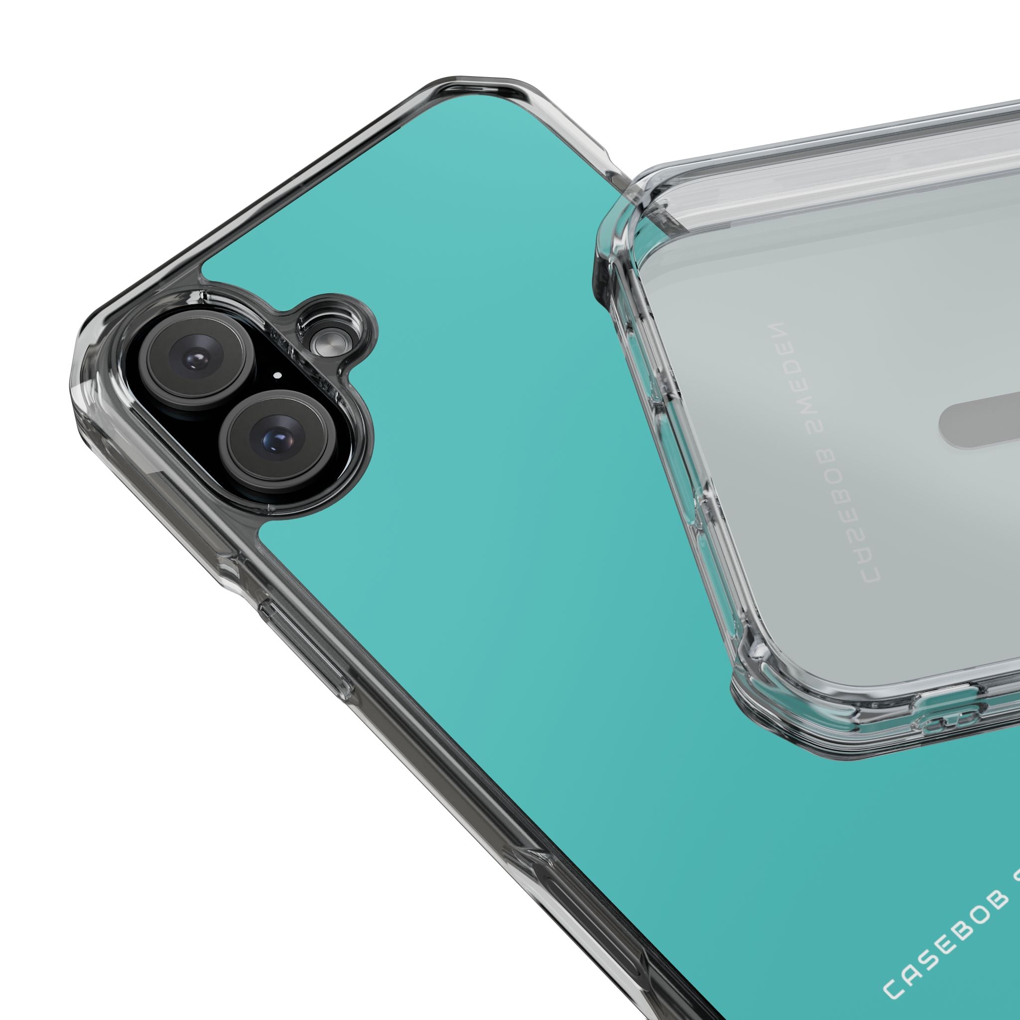 Medium Turquoise iPhone 16 - Clear Impact Phone Case