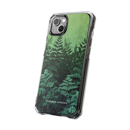 Gradient Fernscape Lush iPhone 14 - Clear Impact Phone Case