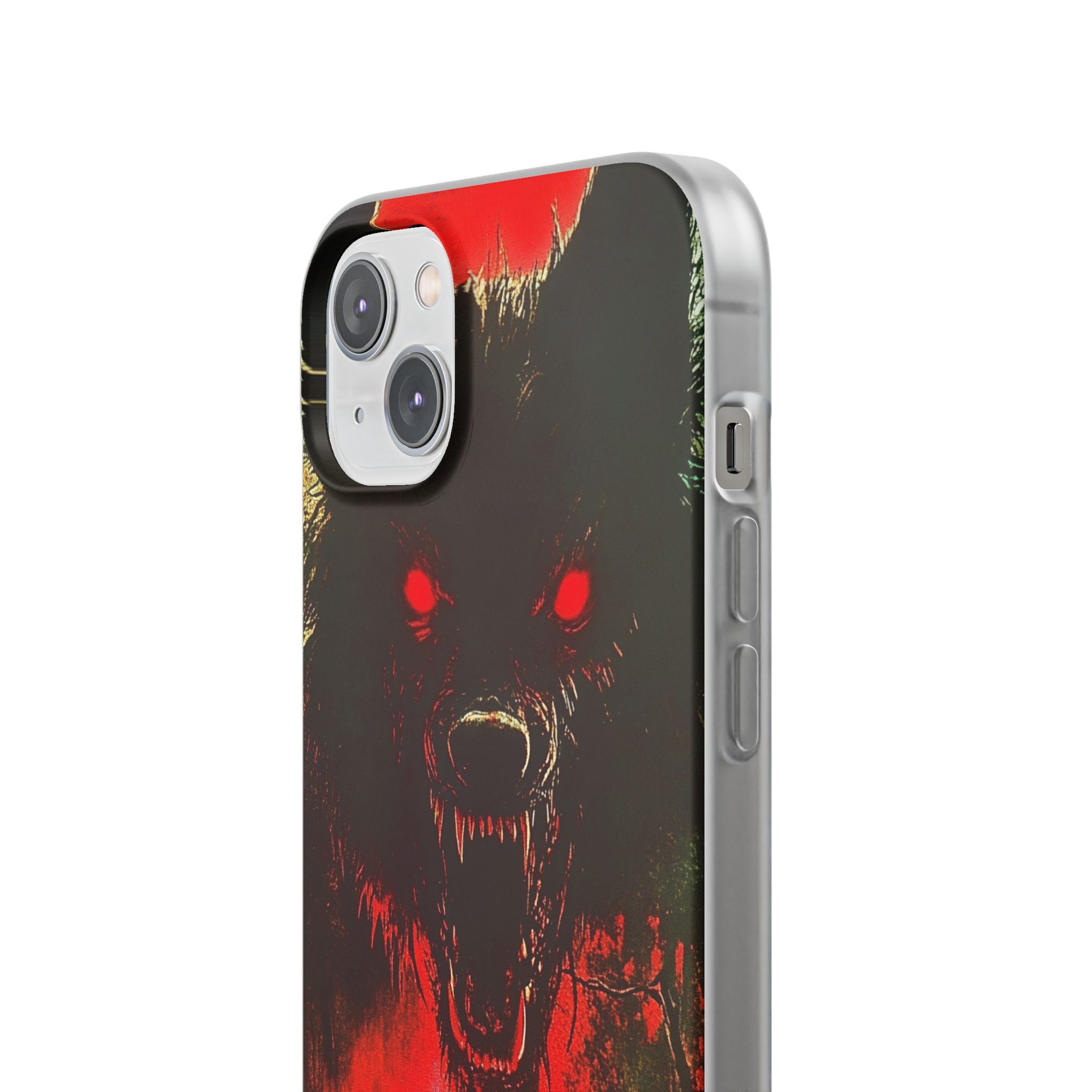 Bloodmoon Wolf's Lament iPhone 14 - Flexi Phone Case