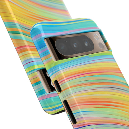 Vibrant Rhythmic Waves - Google Pixel Case