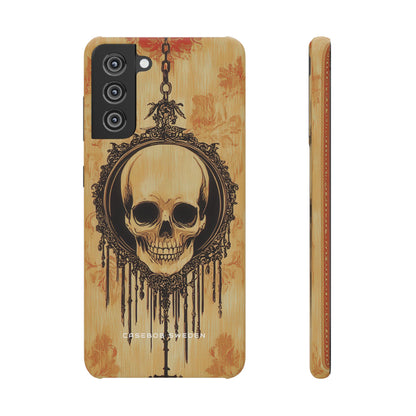 Gothic Skull Elegance Samsung S21 - Slim Phone Case