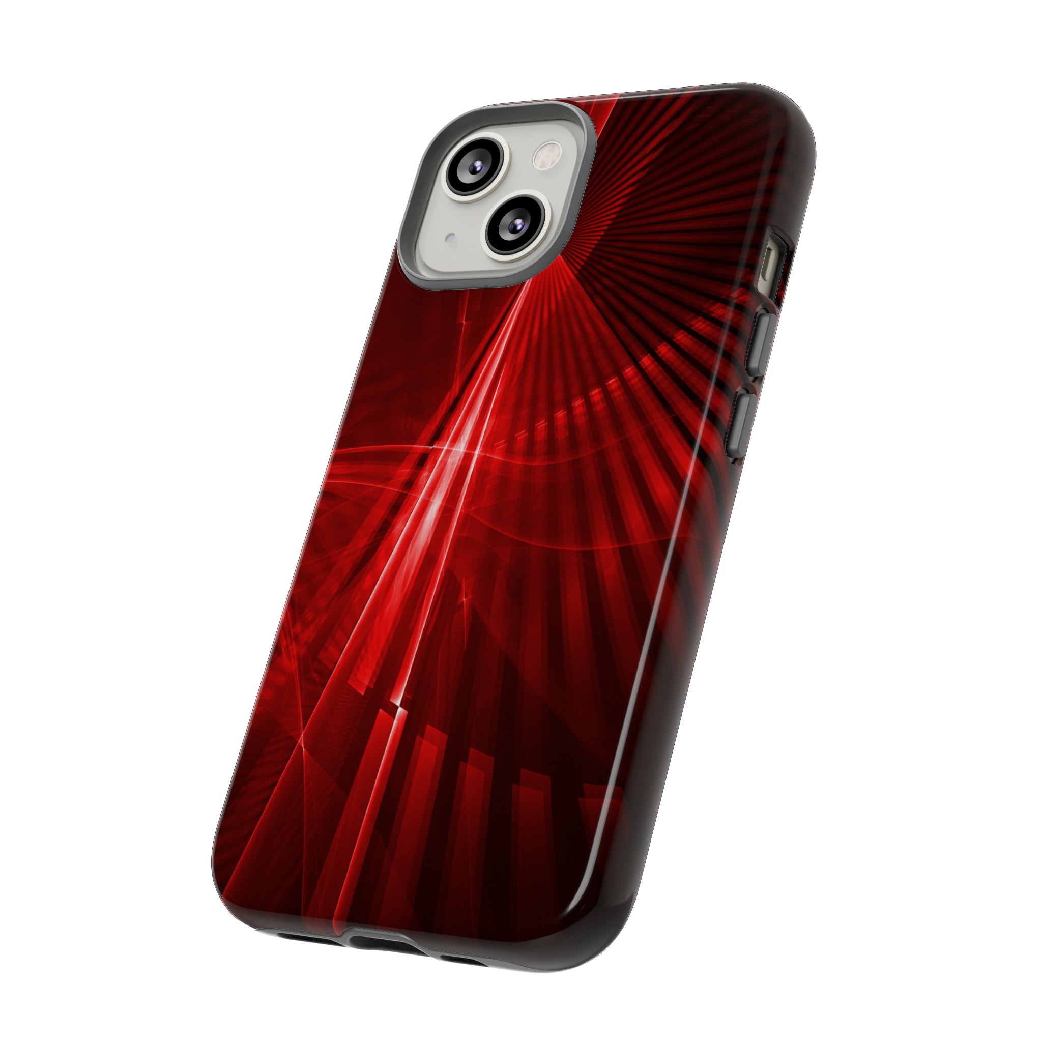 Red Disco Lights - Protective Phone Case