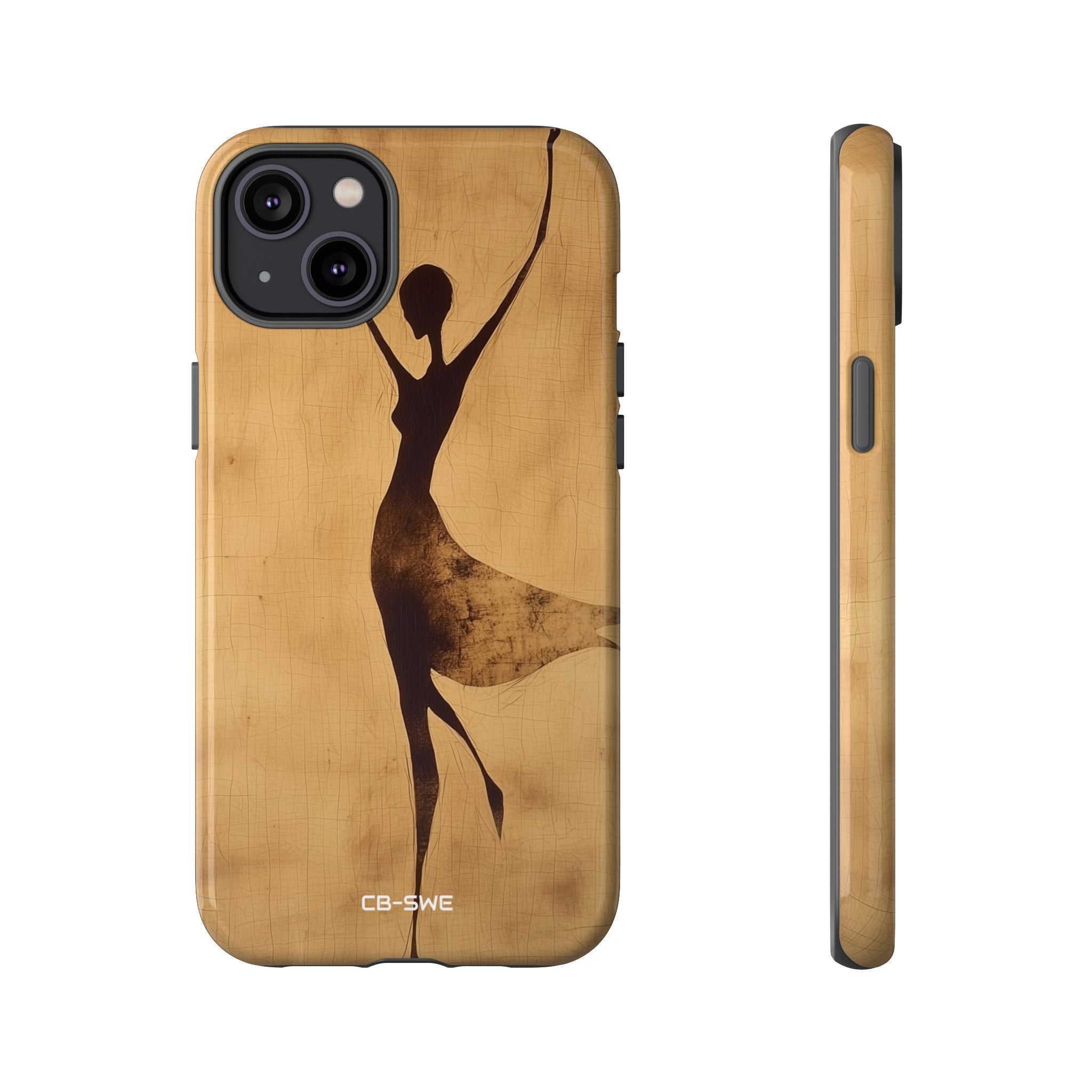 Dancer Shapes Light - iPhone Case