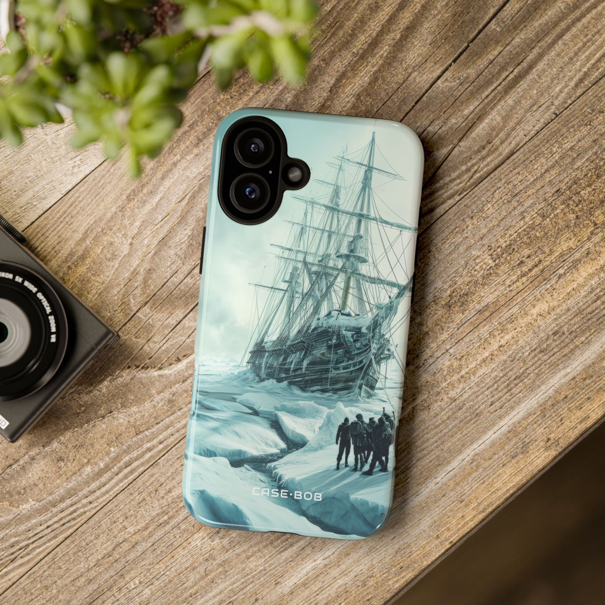Frozen Shipwreck iPhone 16 Plus Case - Tough