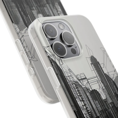 Urban Wireframe | Flexible Phone Case for iPhone