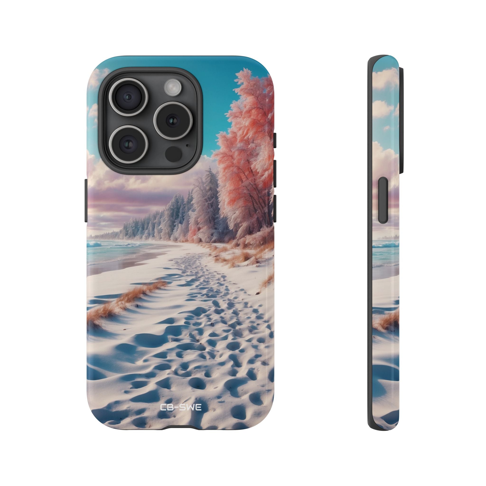Shadows Embrace Waves - iPhone Case