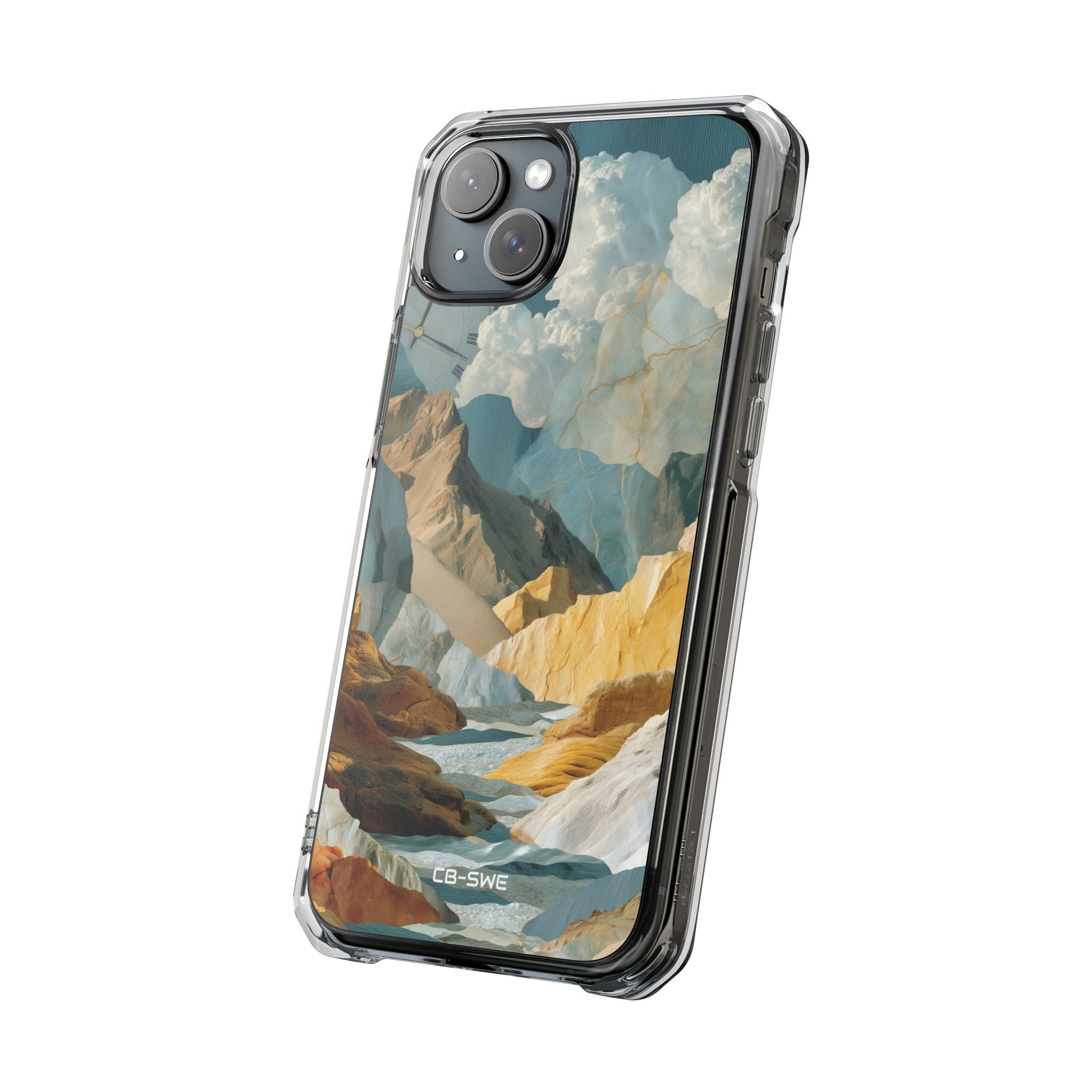 Time Drifts Above iPhone Case - Impact