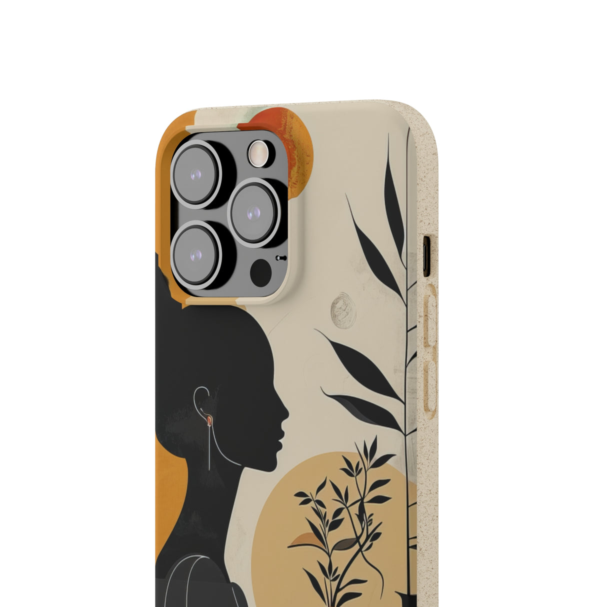 Modern Silhouette Tranquility | Biodegradable Phone Case